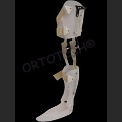 Orteză de genunchi-gleznă-picior // Knee-ankle-foot orthosis (k.a.f.o.)